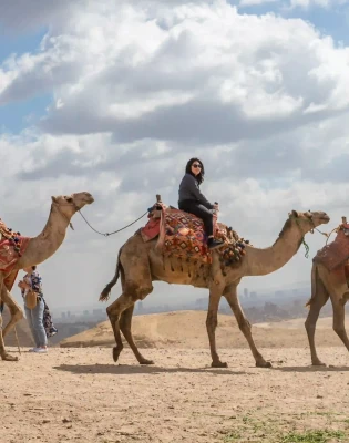 Camel Ride around the Pyramids
