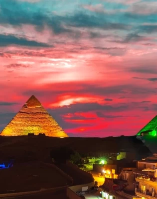 Sound and Light Show at Giza Pyramids