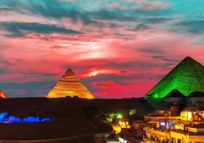 Sound and Light Show at Giza Pyramids